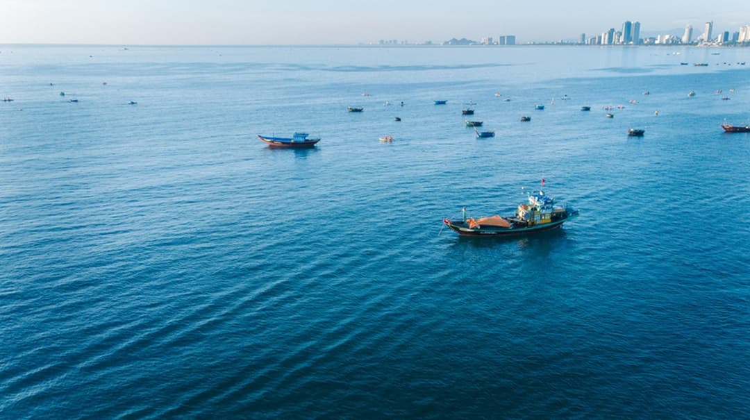 Blue Ocean Background